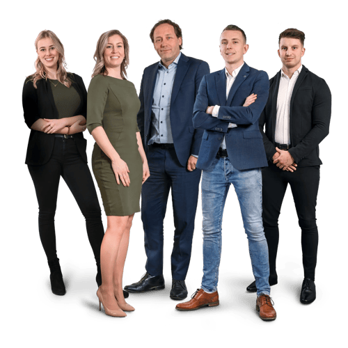 Collega's van axento die de baan vermogensbeheer hebben Collega's van axento die de baan vermogensbeheer hebben