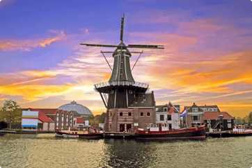 Molen in Haarlem