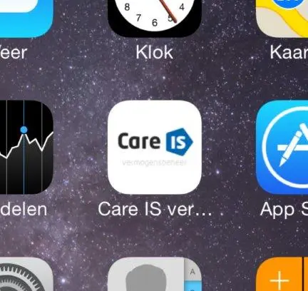 Care IS vermogensbeheer app 